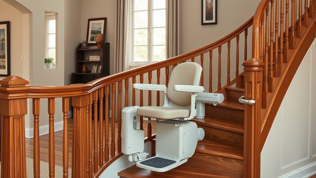 StairLiftPro 120 Track Options: Straight vs Curved Rails and Custom Fittings